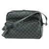 LOUIS VUITTON Damier Graphite Io Shoulder Bag N45252