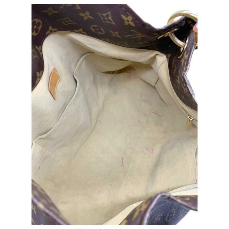 Louis Vuitton Artsy Gm Brown Monogram Canvas Hobo Bag