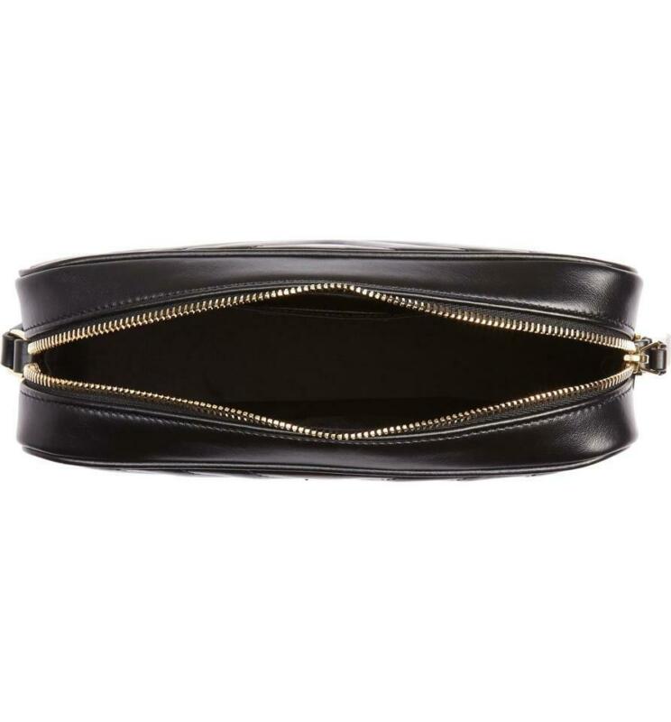 Saint Laurent Monogram Camera Lou Medium Black Calfskin Leather Cross Body Bag