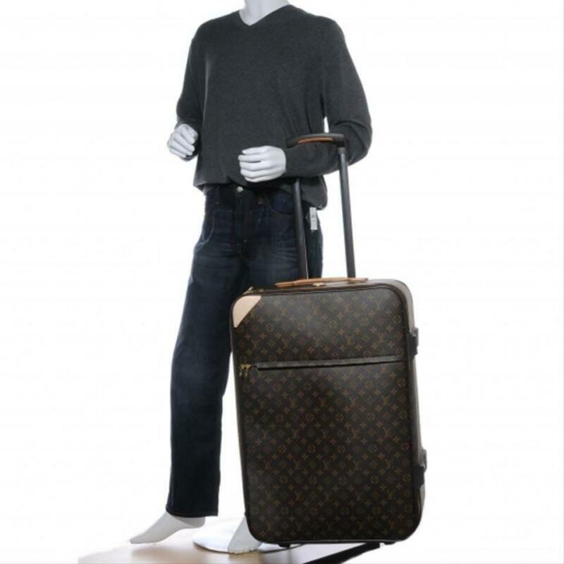 Louis Vuitton Pegase 70 Suitcase Brown Monogram Canvas Weekend/Travel Bag