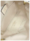 Louis Vuitton Saintonge Creme White Monogram Canvas Cross Body Bag
