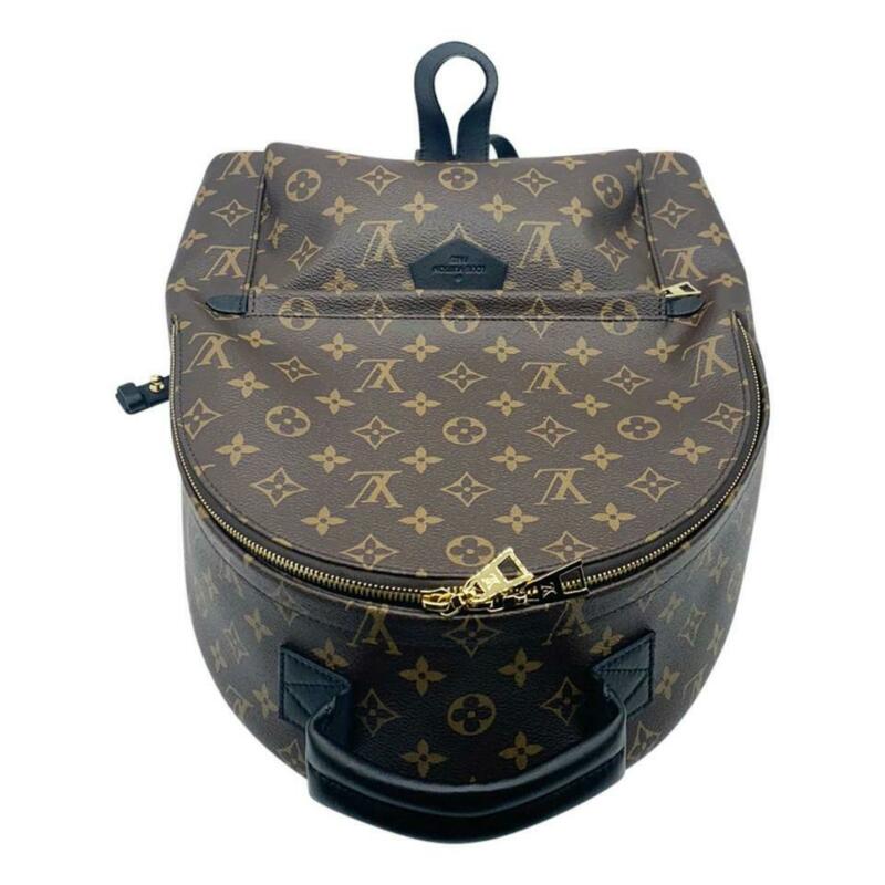 Louis Vuitton Palm Springs Mm Brown Monogram Canvas Backpack