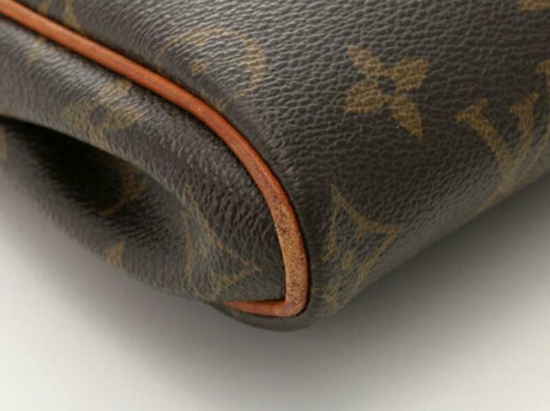Louis Vuitton Pochette Eva Brown Monogram Canvas Cross Body Bag