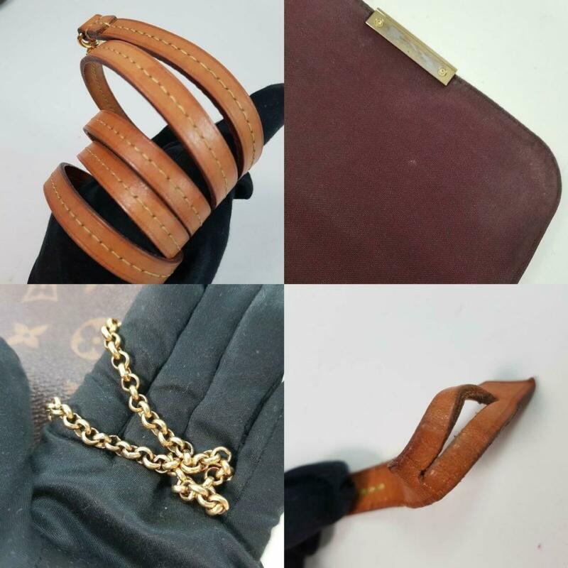 Louis Vuitton Favorite Mm Brown Monogram Canvas Cross Body Bag