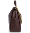 Mulberry Leighton Burgundy Oxblood Red Leather Hobo Bag