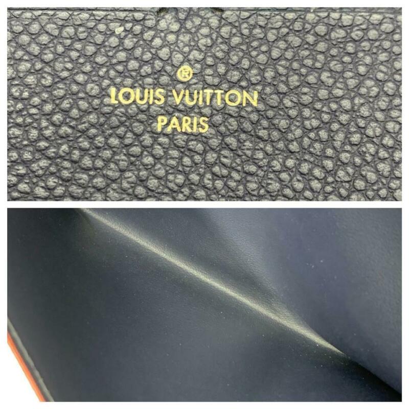 Louis Vuitton Pochette Felicie Zippered Insert and Card Holder Marine Rouge Blue