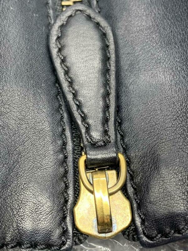 Céline Luggage Micro Black Leather Tote