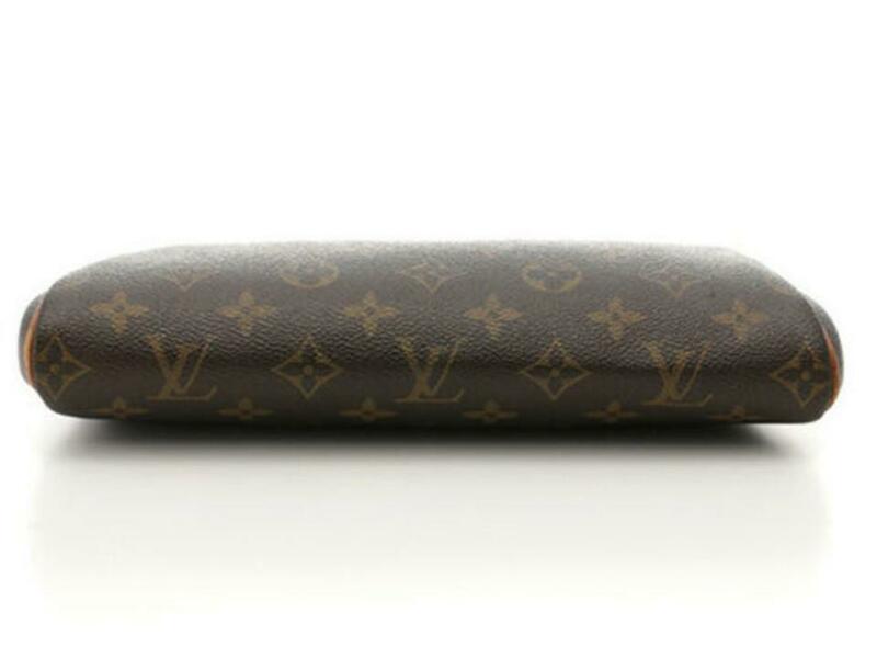 Louis Vuitton Pochette Eva Brown Monogram Canvas Cross Body Bag