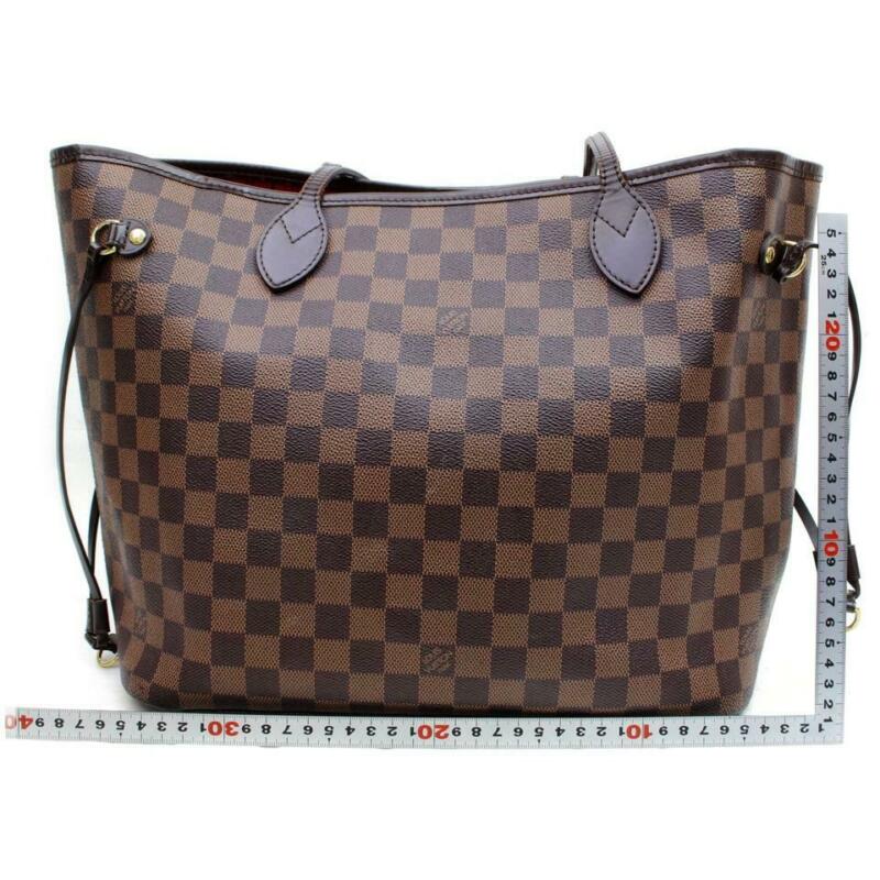 Louis Vuitton Neverfull Mm Brown Damier Ébène Canvas Tote