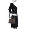 Louis Vuitton Croisette Damier Ebene Brown Canvas Shoulder Bag