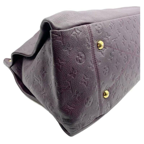 Louis Vuitton Arty Purple Monogram Empreinte Leather Hobo Bag ...