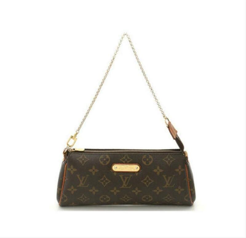 Louis Vuitton Pochette Eva Brown Monogram Canvas Cross Body Bag
