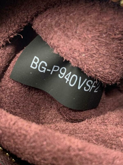 Valentino Hobo Small Rockstud Burgundy Leather Messenger Bag