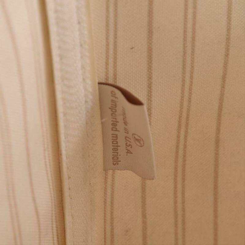 Louis Vuitton Neverfull Mm with Pouch White Damier Azur Canvas Tote