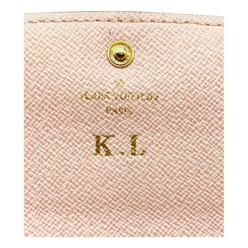 Louis Vuitton Pink Emilie Monogram Rose Ballerine