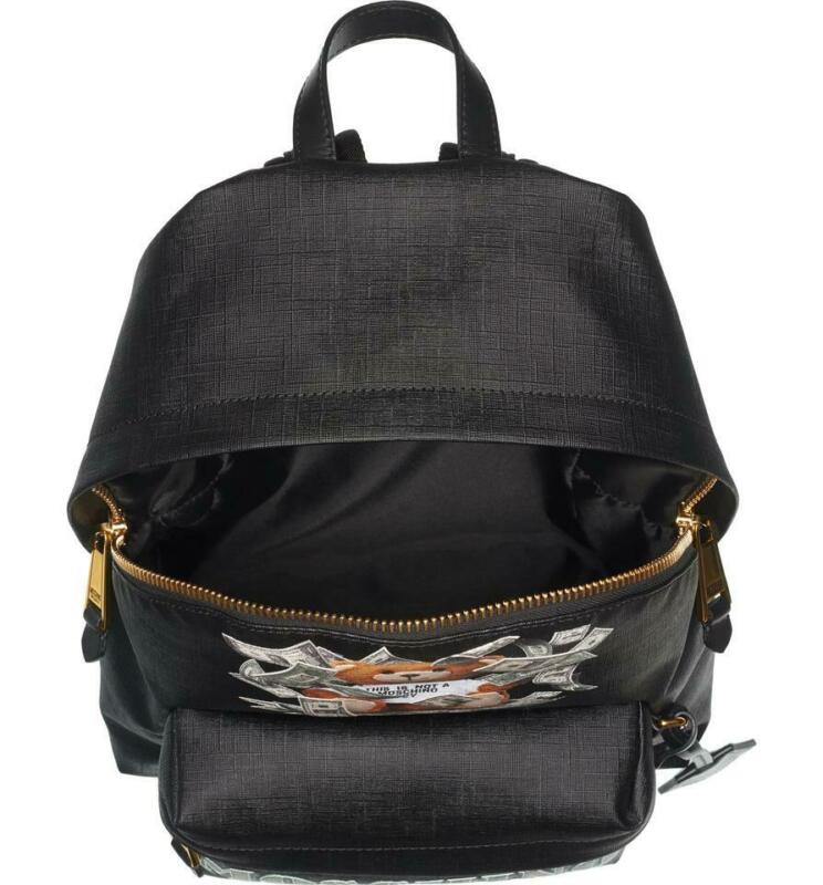 Moschino Money Teddy Black Polyurethane Backpack