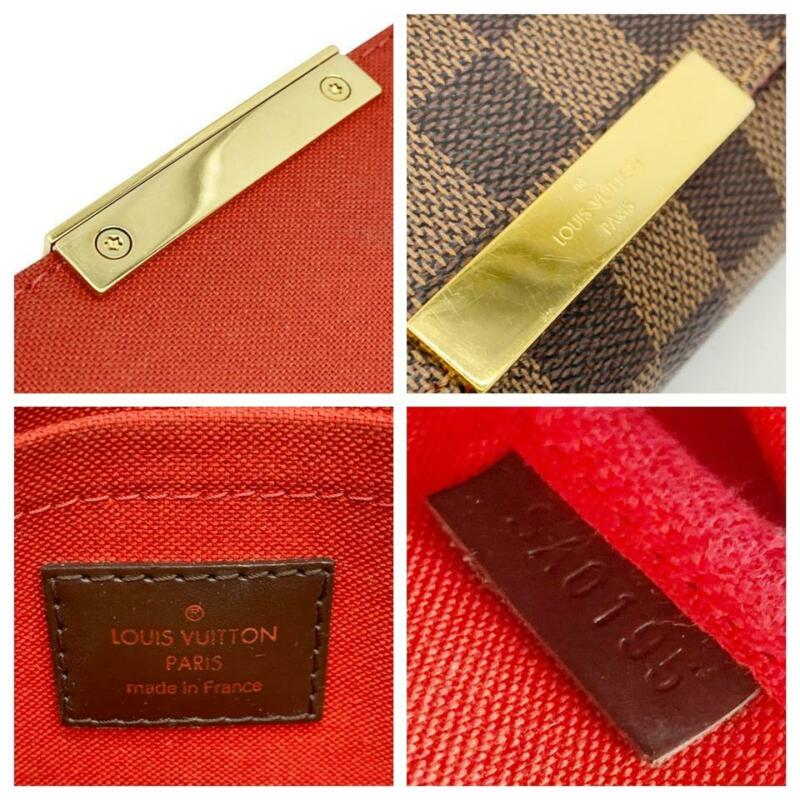 Louis Vuitton Favorite Pm Brown Damier Ébène Canvas Shoulder Bag