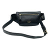 Valentino Belt Rockstud Black Leather Messenger Bag