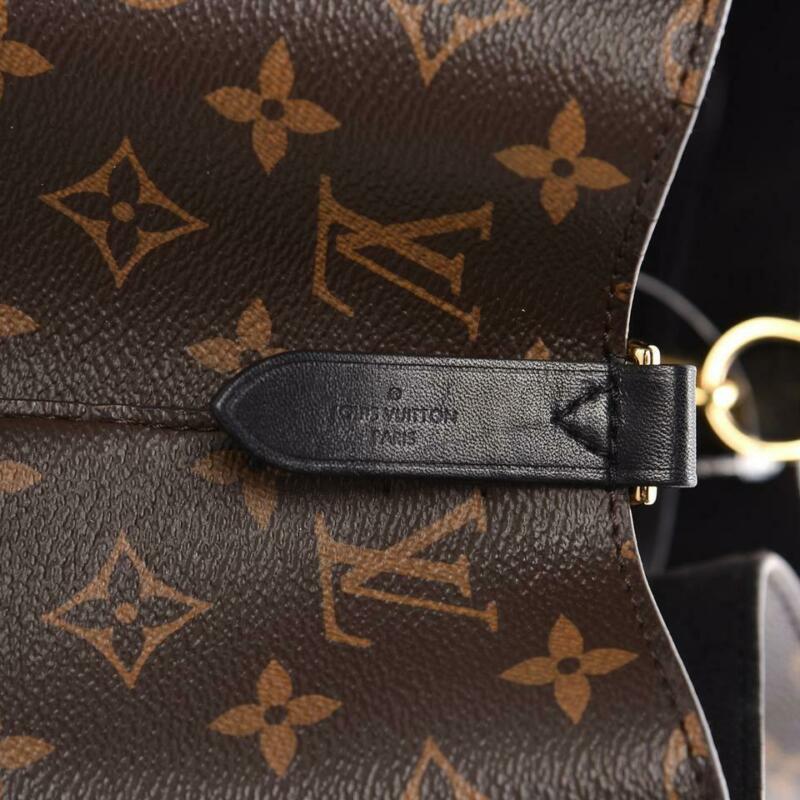 Louis Vuitton Neonoe Noir Black Monogram Canvas Shoulder Bag