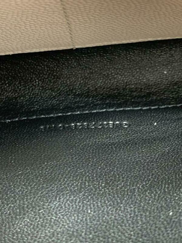 Saint Laurent Chain Wallet Medium Woc Pink Leather Cross Body Bag