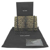 Saint Laurent Monogram Kate Monogram Ysl Small Leopard Jacquard Black Leather