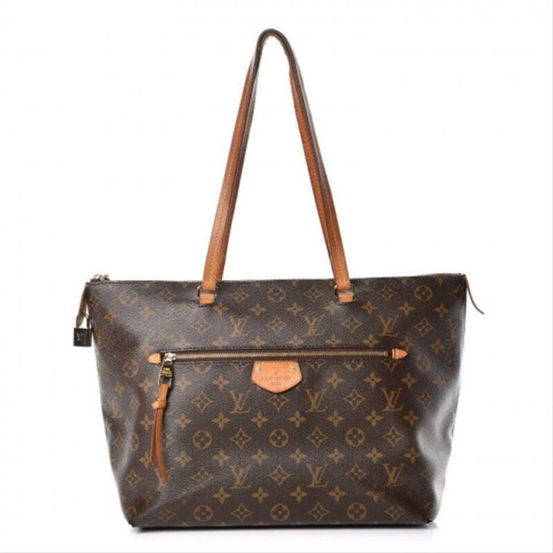 Louis Vuitton Iena Mm Brown Monogram Canvas Tote