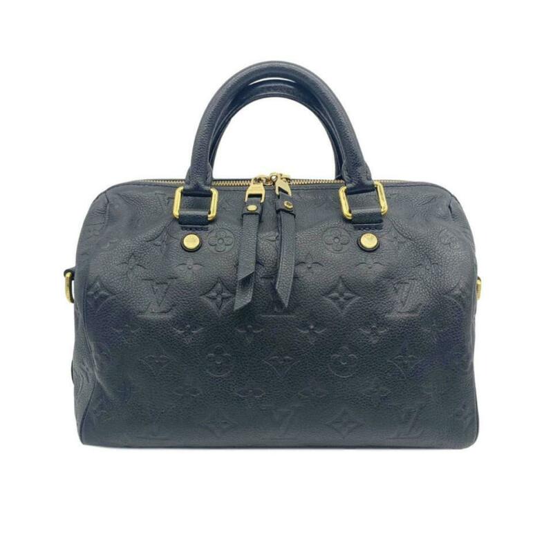 Louis Vuitton Speedy Bandouliere 25 Infini Blue Monogram Empreinte Leather