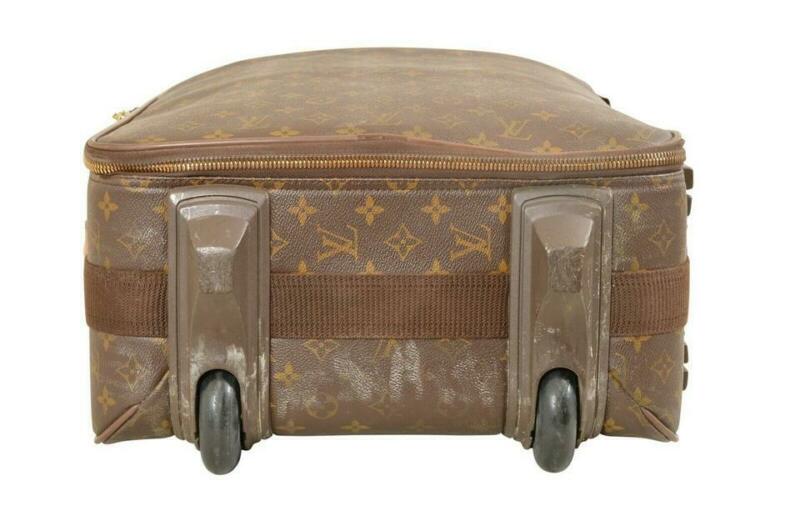 Louis Vuitton Pegase 55 Carry On Brown Monogram Canvas Weekend/Travel Bag