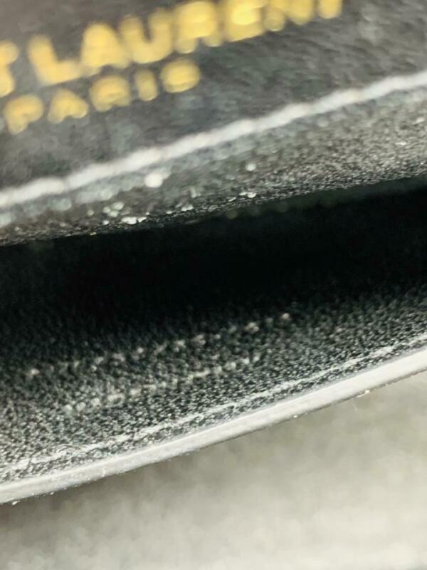 Saint Laurent Vicky Monogramme Black Calfskin Leather Shoulder Bag