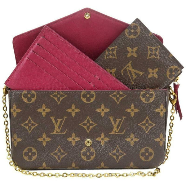 Louis Vuitton, Bags, Lv Louis Vuitton Felicie Pochette Crossbody Shoulder  Bag Chain Purse