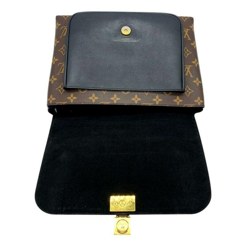 Louis Vuitton Marignan Black Monogram Canvas Shoulder Bag