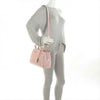 Louis Vuitton Montaigne Bb Vernis Rose Ballerine Pink Patent Leather Satchel