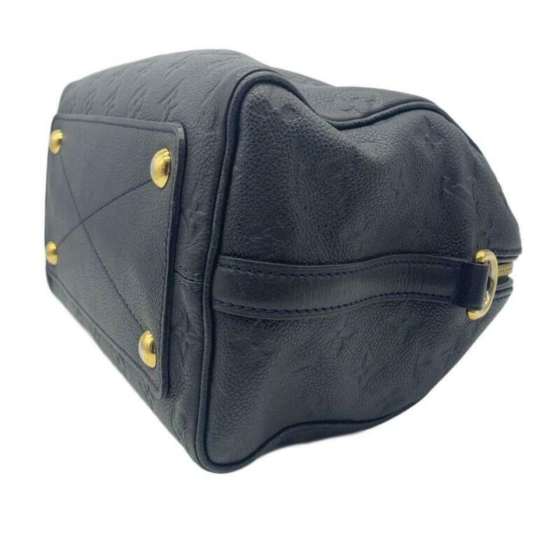 Louis Vuitton Speedy Bandouliere 25 Infini Blue Monogram Empreinte Leather