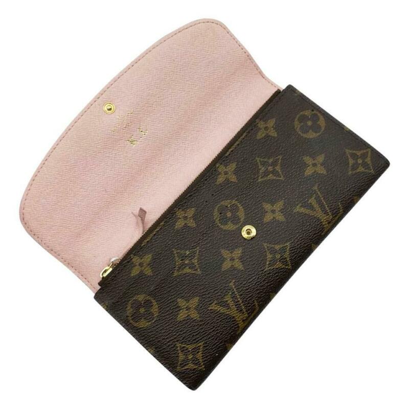 Louis Vuitton Pink Emilie Monogram Rose Ballerine