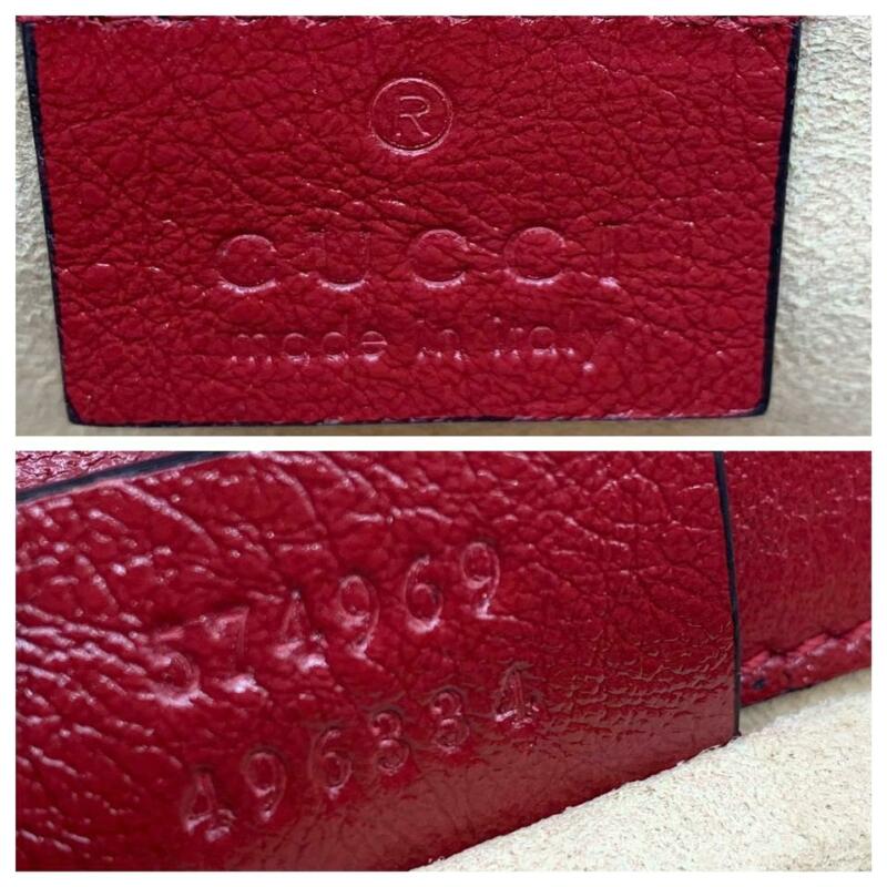 Gucci GG Shoulder Marmont Super Mini Black Leather Cross Body Bag