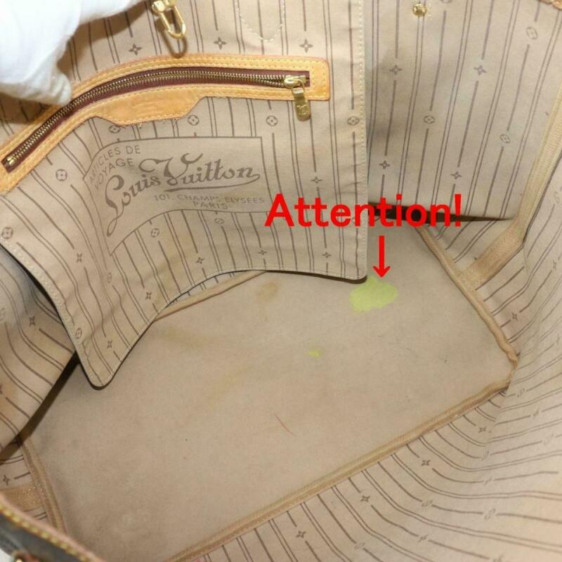 Louis Vuitton Neverfull Gm Brown Monogram Canvas Tote