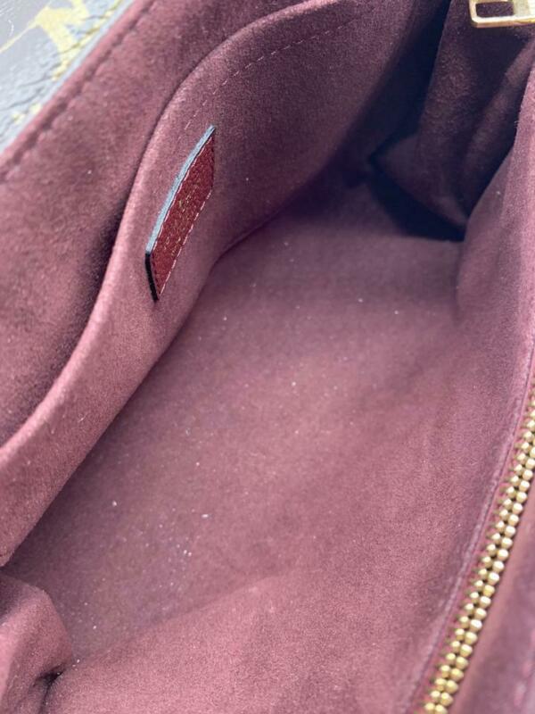 Louis Vuitton Saint Placide Chain Aurore 2018 Red Monogram Canvas Cross Body Bag