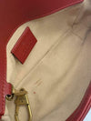Gucci GG Marmont Super Mini Red Leather Cross Body Bag