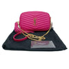 Saint Laurent Loulou Monogram Ysl Camera Pink Leather Cross Body Bag