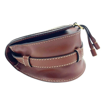 Chloé Crossbody Marcie Small Brown Leather Shoulder Bag