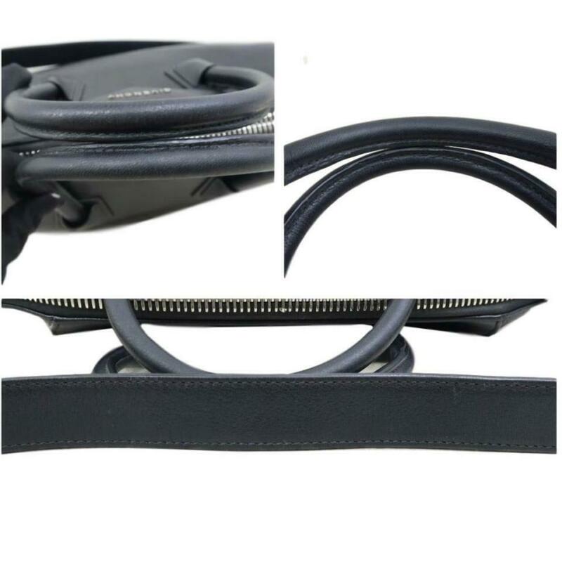 Givenchy Medium Sugar Antigona Black Leather Shoulder Bag