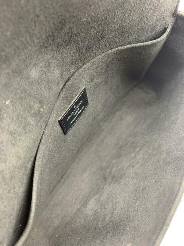 Louis Vuitton Pochette Felicie With Chain and Card Case Noir Black Epi Leather