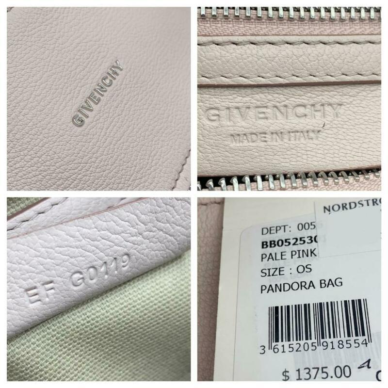 Givenchy Mini Pandora Sugar Pale Pink Leather Cross Body Bag