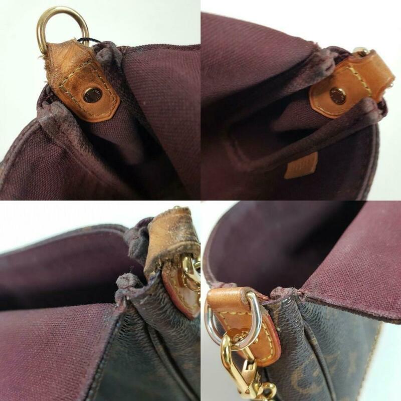 Louis Vuitton Favorite Mm Brown Monogram Canvas Cross Body Bag