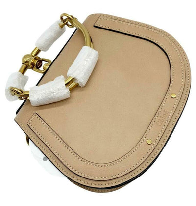 Chloé Crossbody Nile Small Bracelet Beige Leather Shoulder Bag