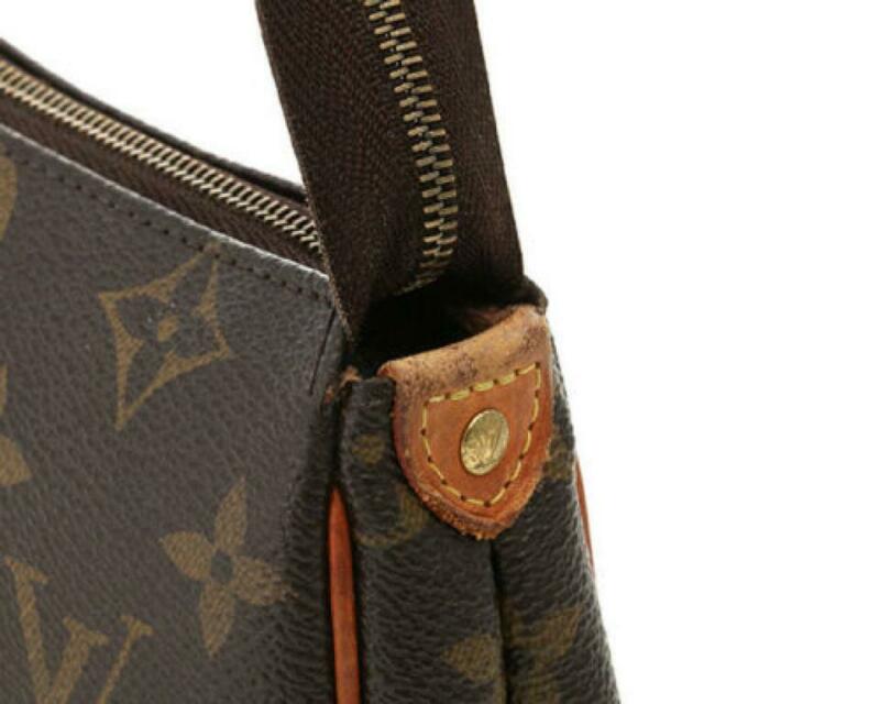 Louis Vuitton Pochette Eva Brown Monogram Canvas Cross Body Bag