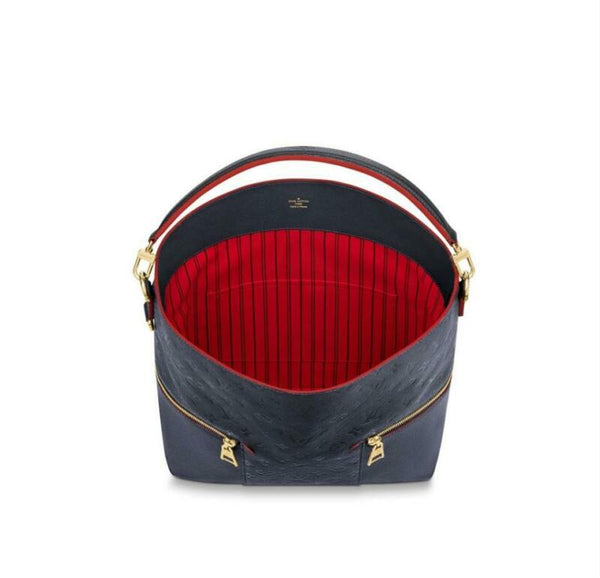 Louis Vuitton Melie Handbag Monogram Empreinte Leather Blue 1302021