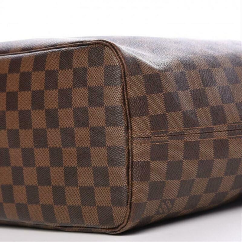 Louis Vuitton Neverfull Neo Mm Rose Ballerine Pink Brown Damier Ébène Canvas