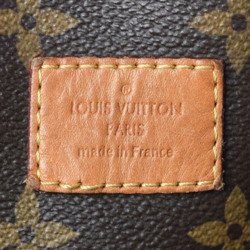 Louis Vuitton Melie Brown Monogram Canvas Hobo Bag