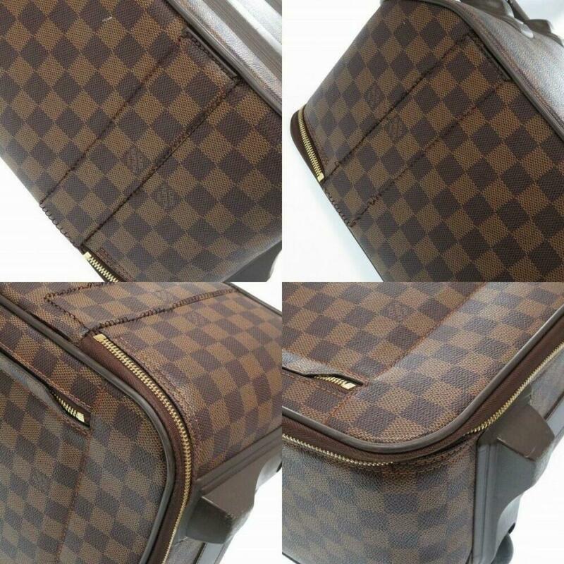 Louis Vuitton Pegase 55 Carry Brown Damier Ébène Canvas Weekend/Travel Bag